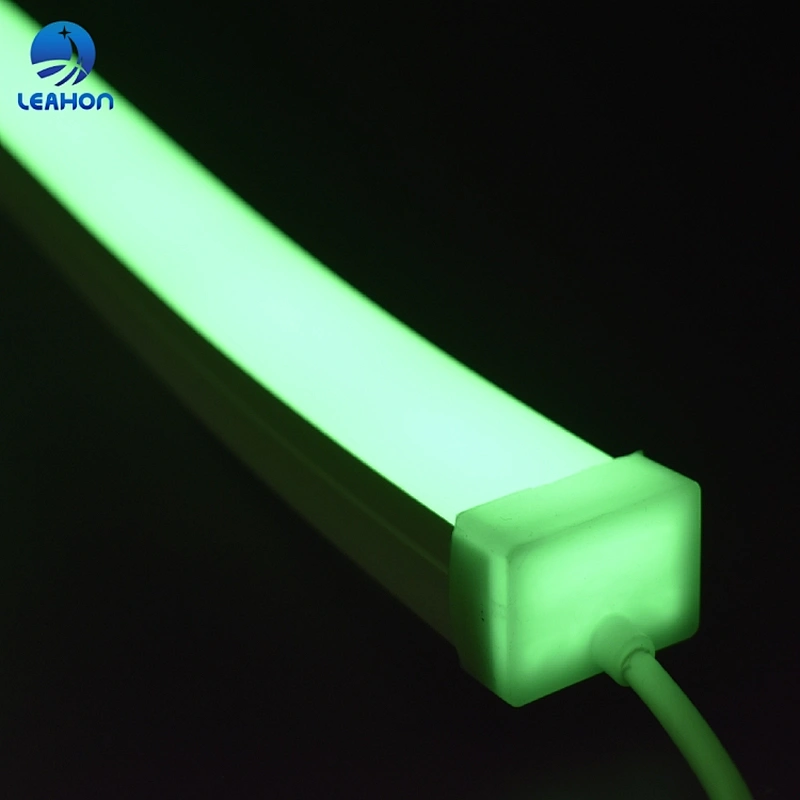 Silicone Neon Flex Flat Top View Single Color 40x25mm
