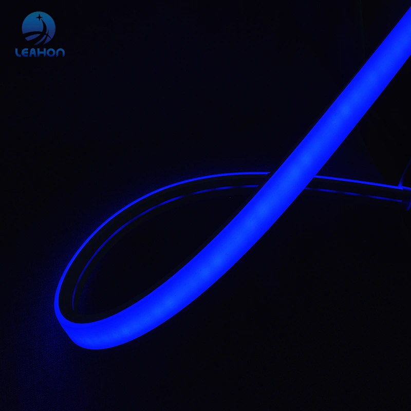 Silicone Neon Flex Flat Top View RGB Multicolor 20x14mm