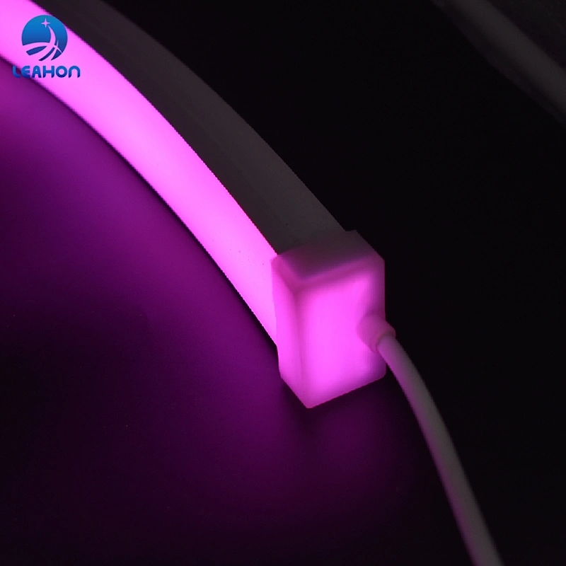 Silicone Neon Flex Flat Top View Single Color 40x25mm
