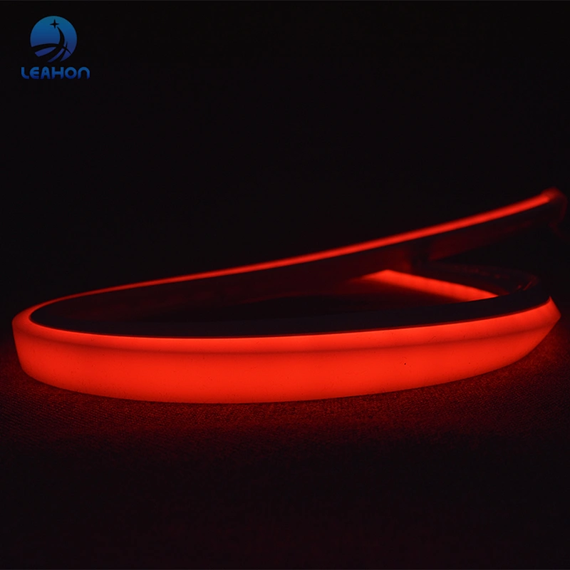 Neon Light Strip Flat 3 Sides View 10x10mm
