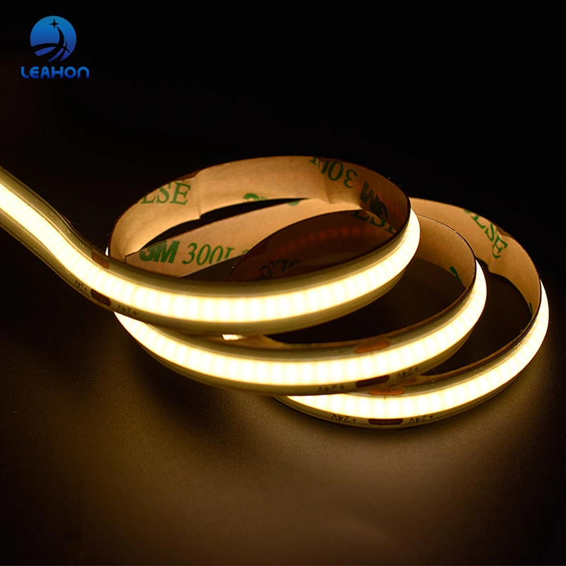 Flexible COB white light LED strips