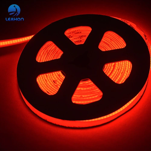 Flexible COB red light LED strips
