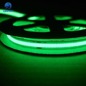 Flexible COB green light LED strips