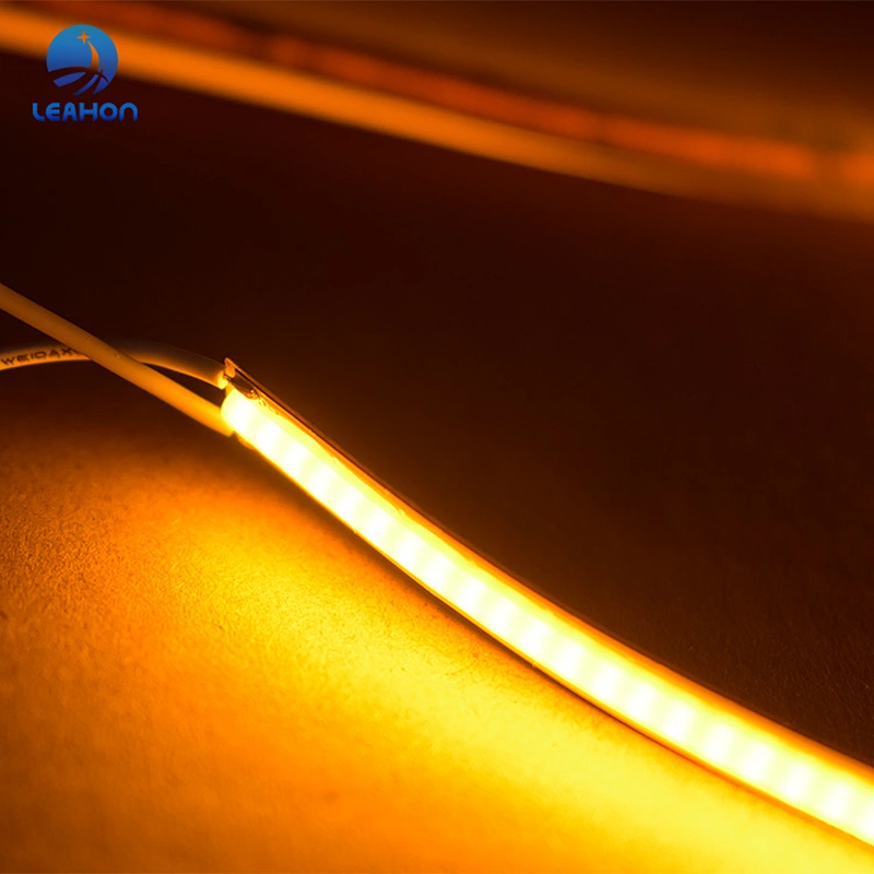Flexible COB yellow light LED strips