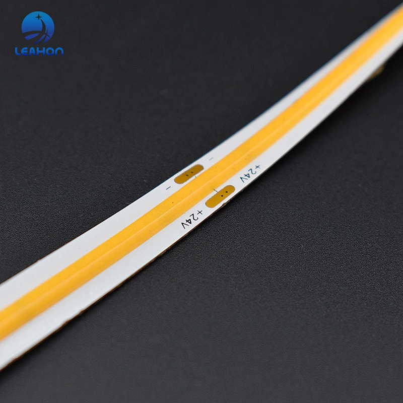 Flexible COB white light LED strips