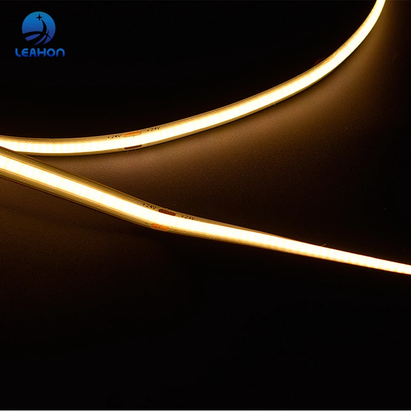 Flexible COB white light LED strips