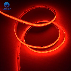 Flexible COB red light LED strips