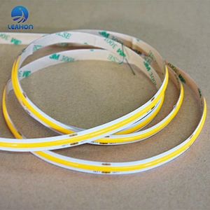 Flexible COB yellow light LED strips