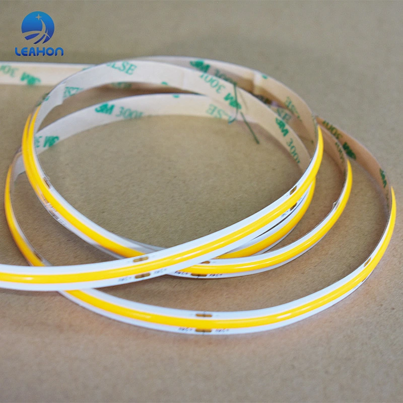Flexible COB yellow light LED strips