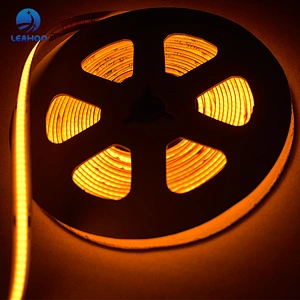 Flexible COB yellow light LED strips