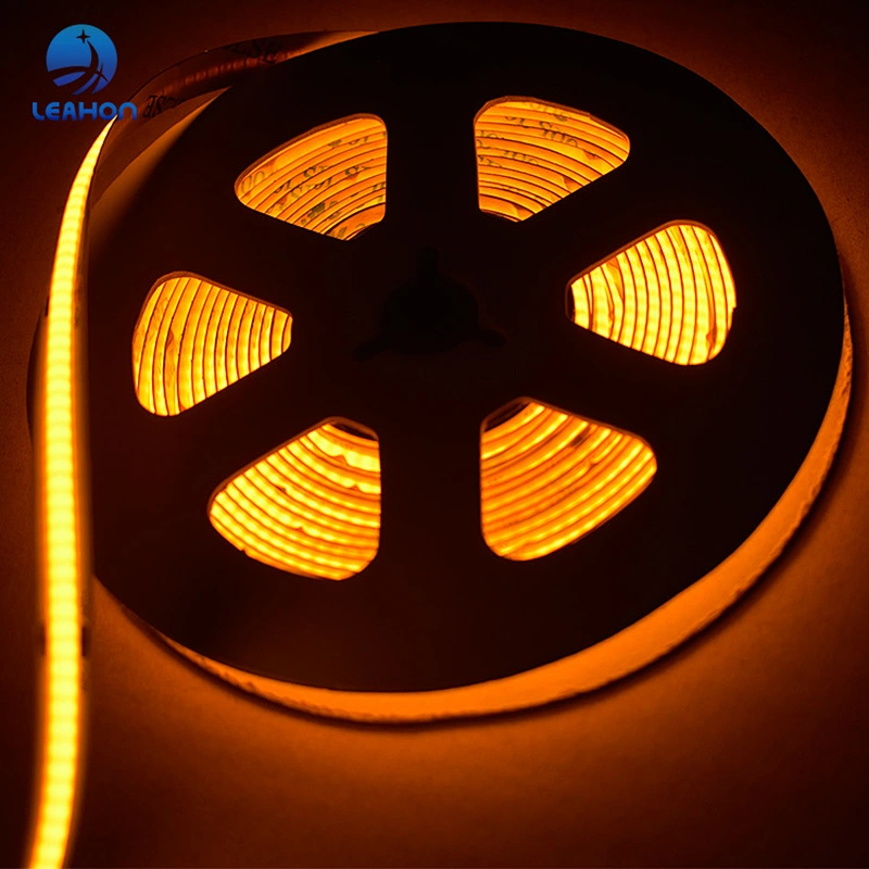 Flexible COB yellow light LED strips