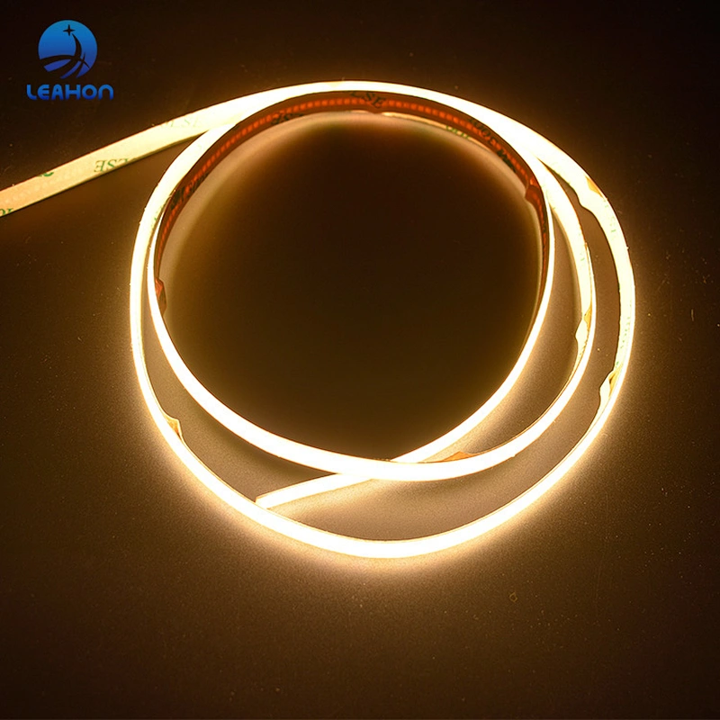 Flexible COB white light LED strips
