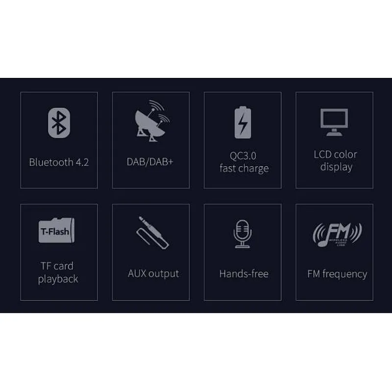 DAB Radio Music Player
