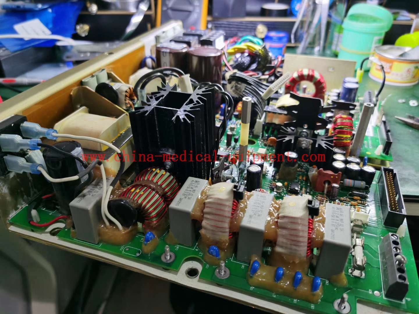 Papan bekalan kuasa ventilator Philips V200