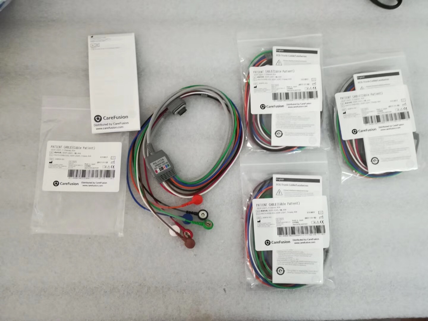 Kabel pesakit CareFusion PC-117A 2008594-002