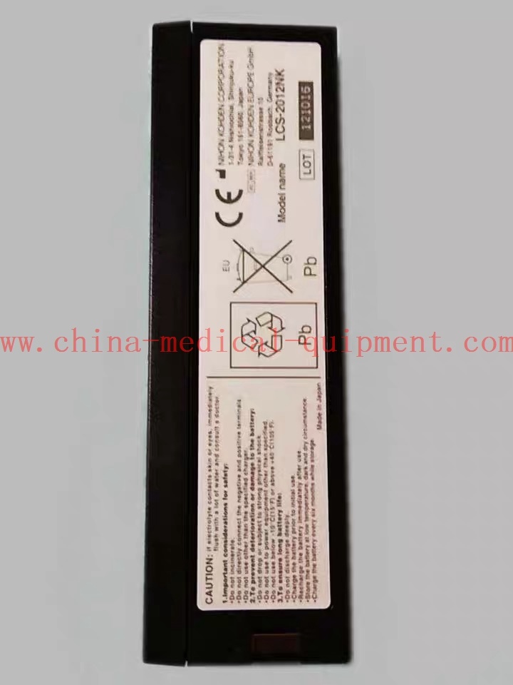 NIHON KOHDEN ECG-6511,6951D,ECG-8110P batería de máquina ECG LCS-2012NK