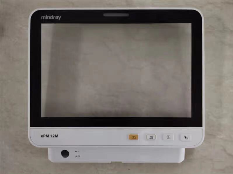 Panel frontal del monitor de paciente Mindray ePM-12M con pantalla táctil