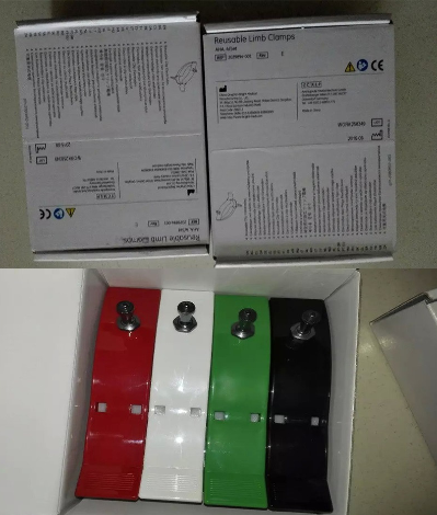 คลิปหนีบแขนขาผู้ใหญ่ราคาประหยัด GE Original American Standard 4 ชุด (แดง ขาว ฟ้า ดำ) 2029894-001