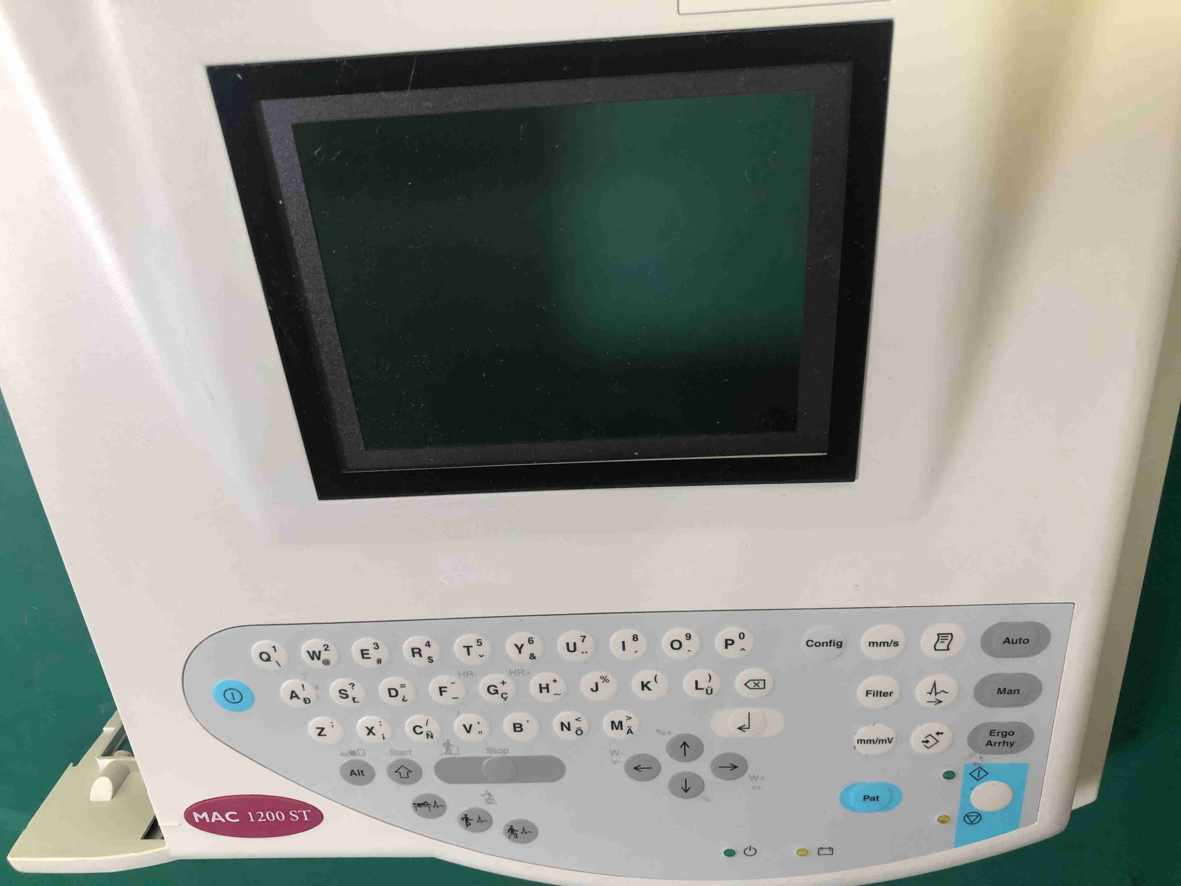 GE MAC1200ST ECG machine upper cover casing