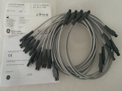 GE original MAC5000 ECG lead wire set of 10  420101-002
