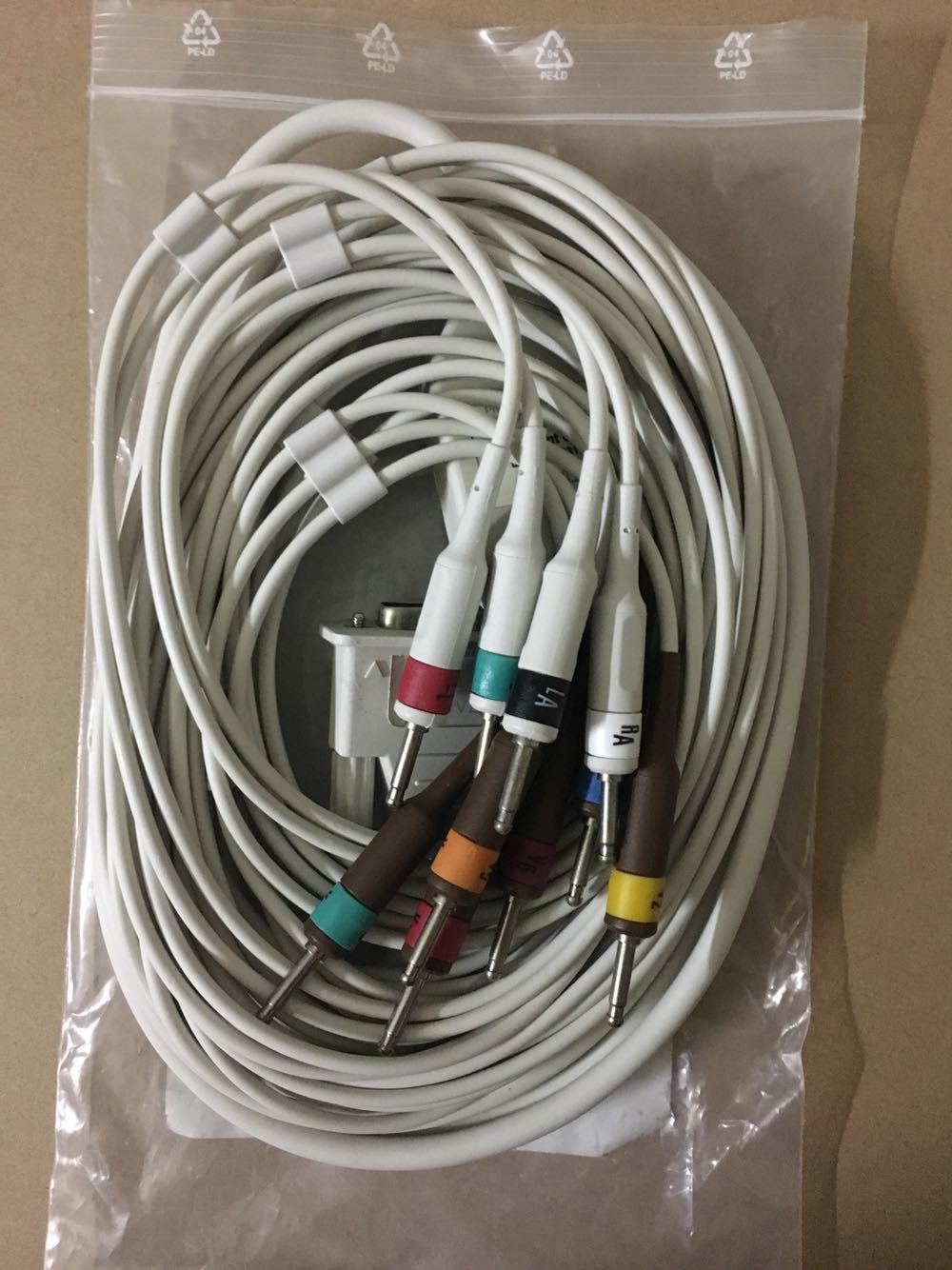 Philips PW TC20 Long 10 Lead Patient Cable AHA 989803175921