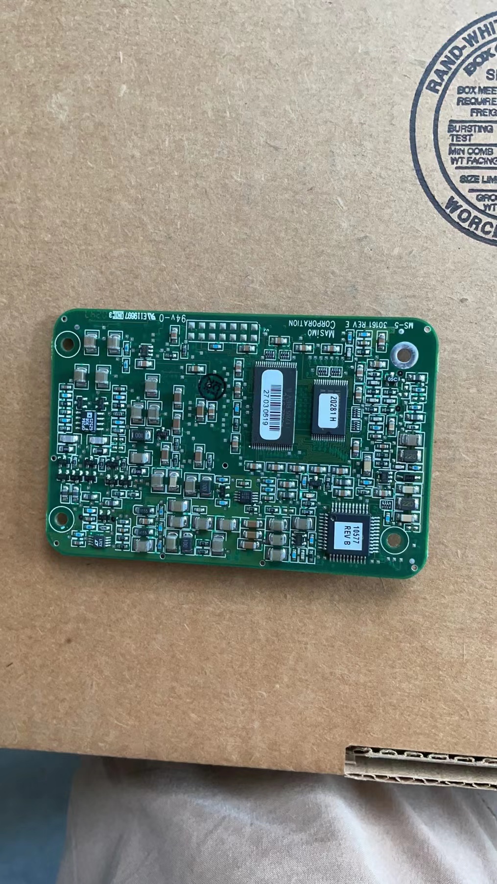 GE Carescape V100 patient monitor Masimo spo2 board MS-5