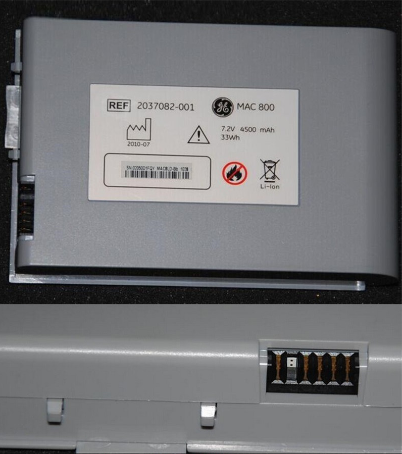 GE original MAC800 ECG battery 2037082-001or 2039944-001
