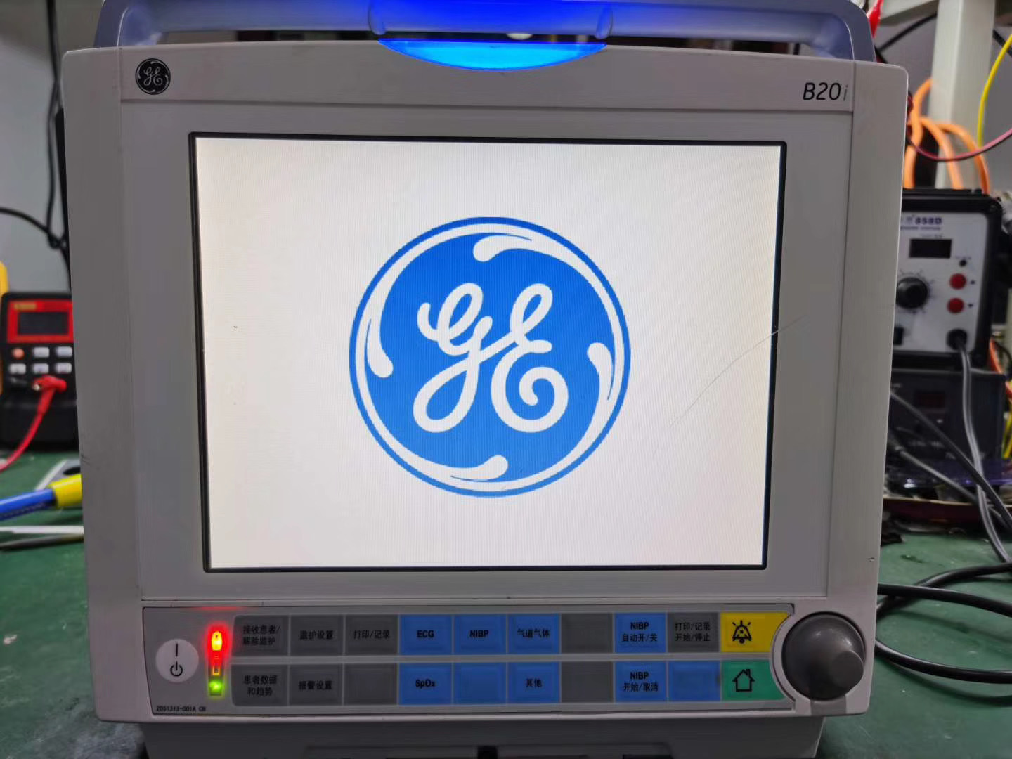 Reparación del monitor de paciente GE B20i