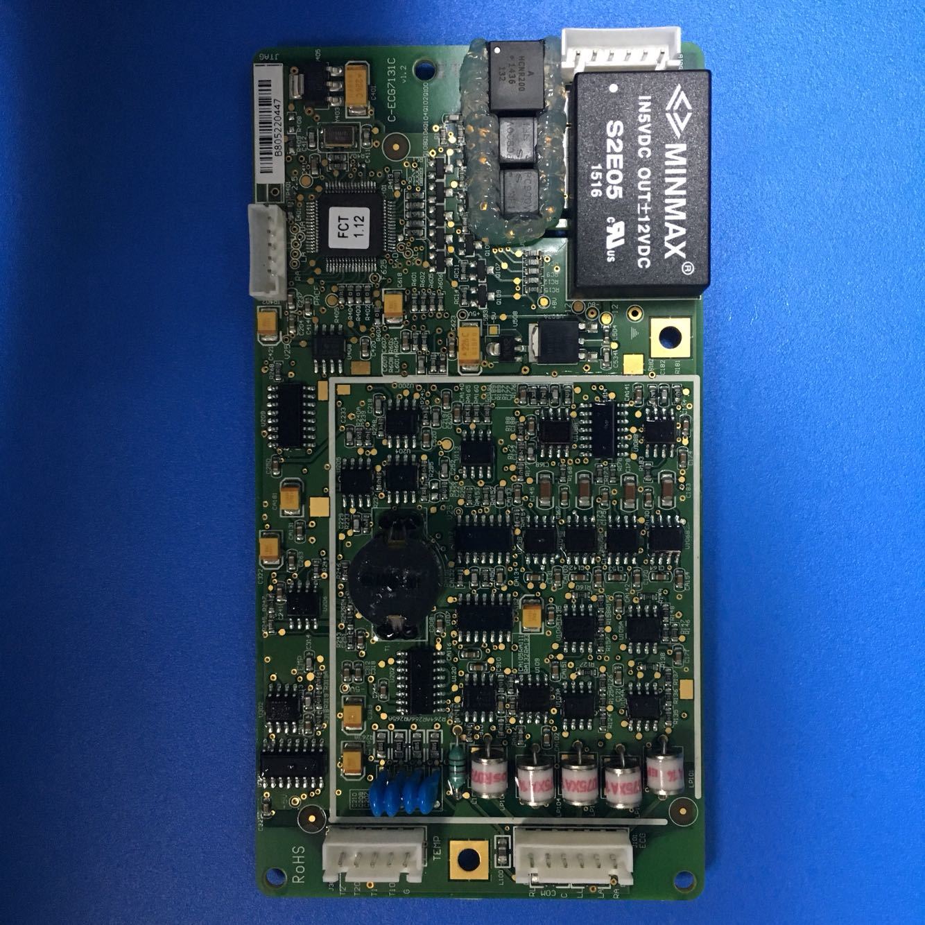 Goldway UT4000A UT4000B UT6000A G30 patient monitor ECG board