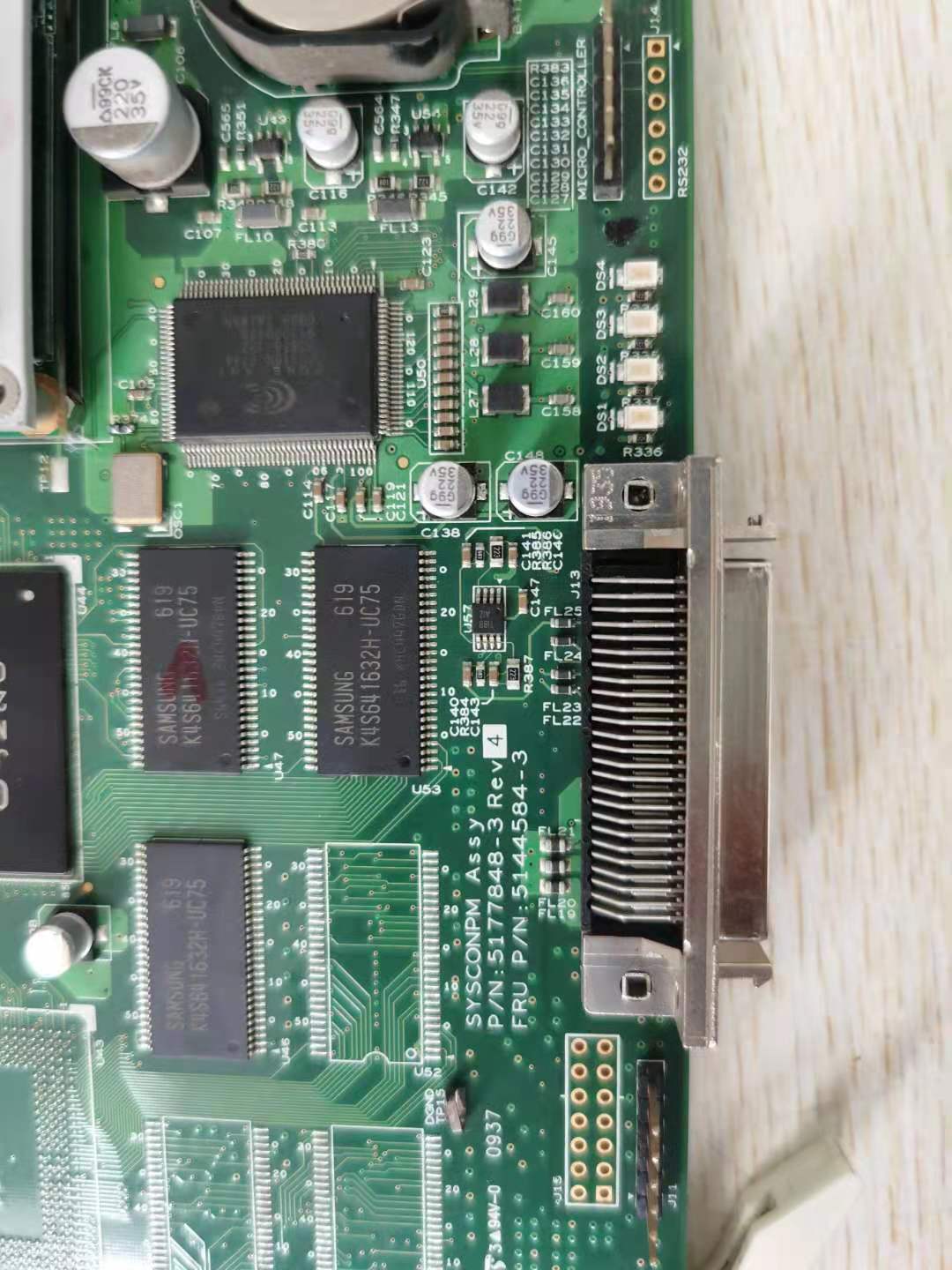 GE Logic P5 ultrasound device CPU mainboard PN 5168431