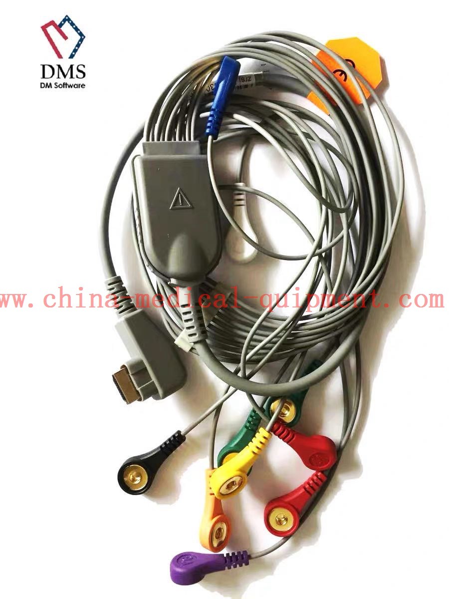 ต้นฉบับ DMS DMS300-4A holter แบบไดนามิกคลื่นไฟฟ้าหัวใจกล่องบันทึกที่มีสิบสองสายนำ