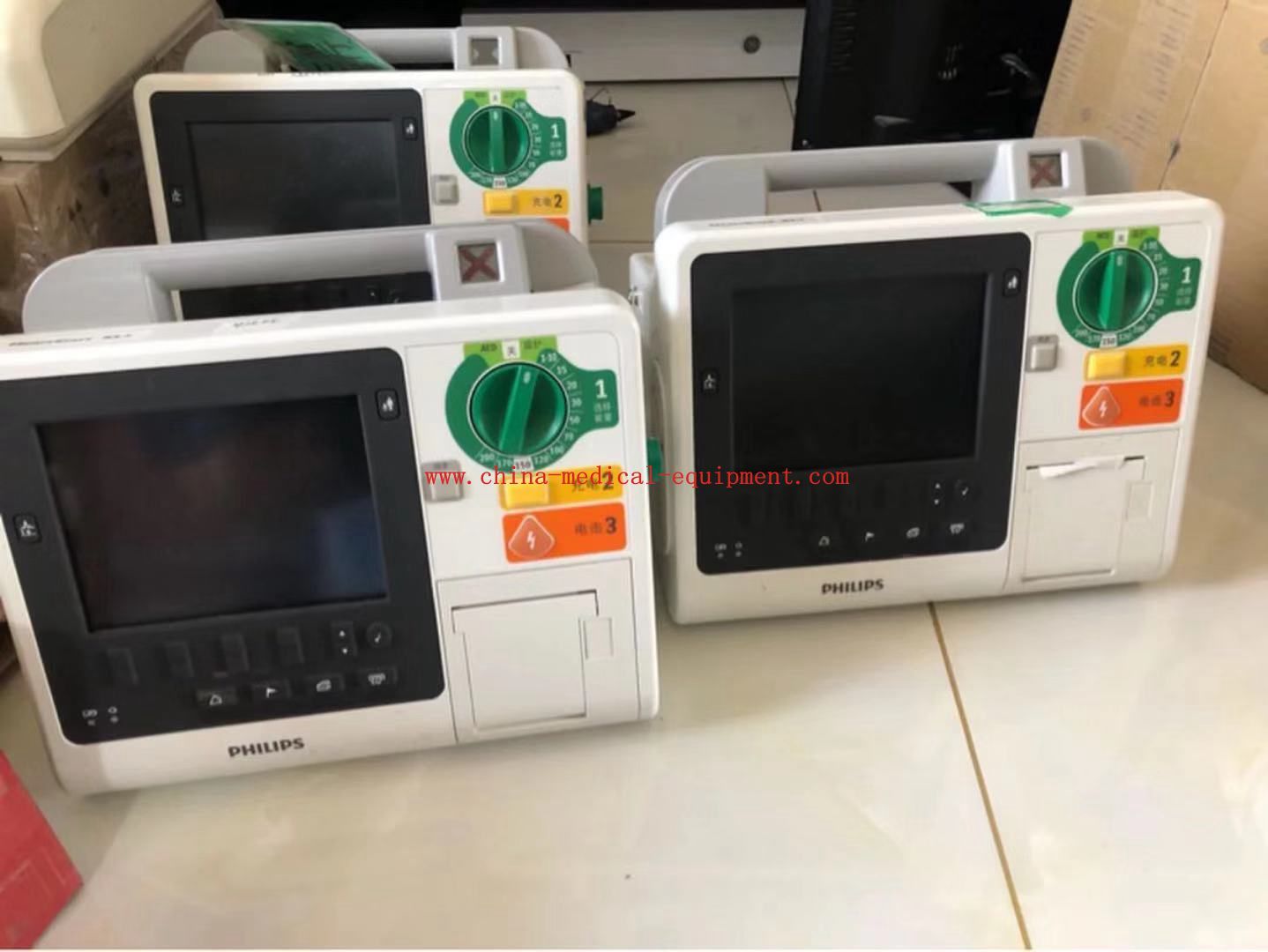 Philips XL + Defibrilator