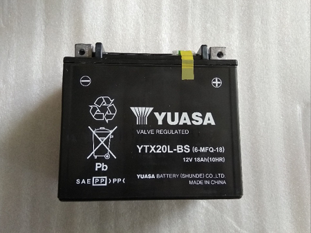YUASA แบตเตอรี่ YTX20L-BS 12V 18Ah(10HR)