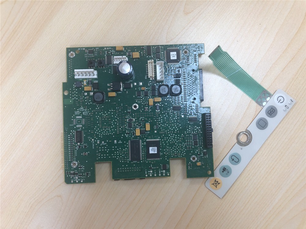 Botón de pulsación de tecla y placa base del monitor de paciente PHILIPS VS3