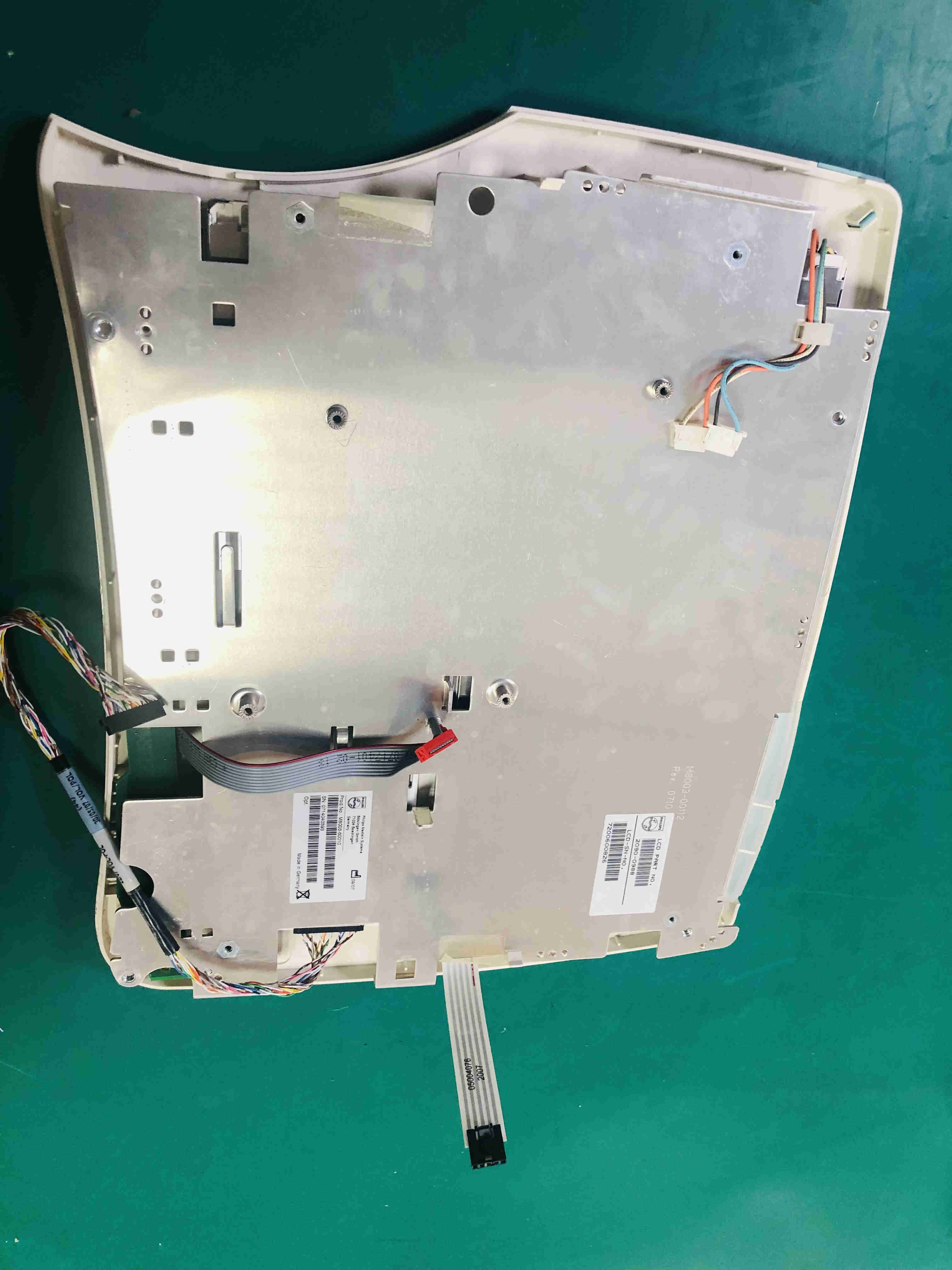 PHILIPS MP50 patient monitor LCD assemble M8003-00112 Rev 0710 2090-0988 M800360010
