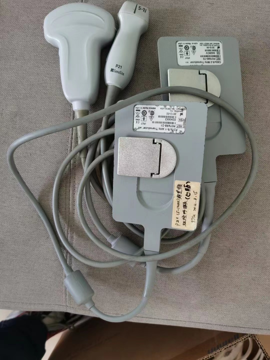 SONDA TRANSDUCTOR DE ULTRASONIDO SONOSITE P21 5-1MHZ