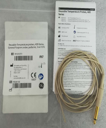 Sonda intracavitaria GE original pediátrica serie 400 para temperatura del esófago rectal para niños, M1024251