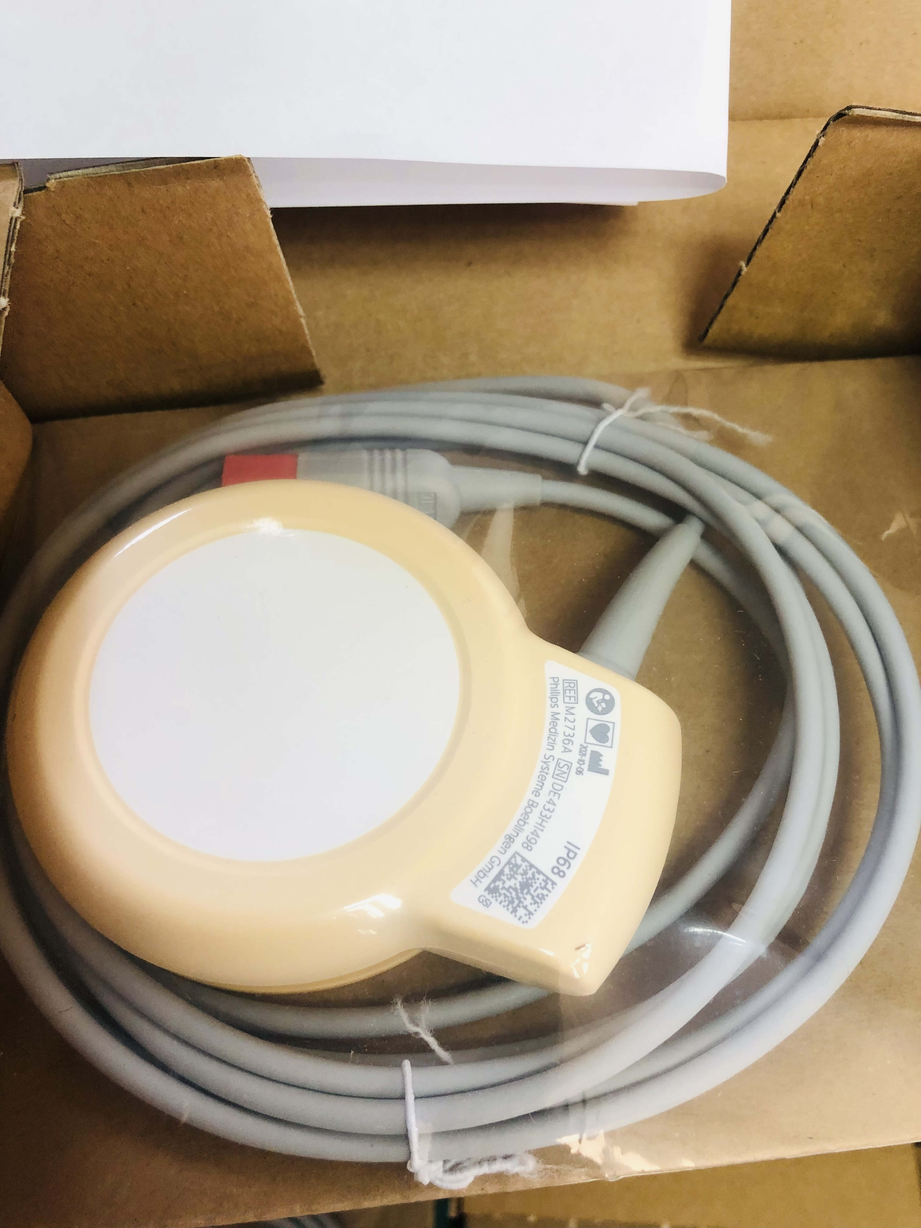 PHILIPS FM20 FM30 จอภาพทารกในครรภ์ หัววัดของสหรัฐฯ M2736A