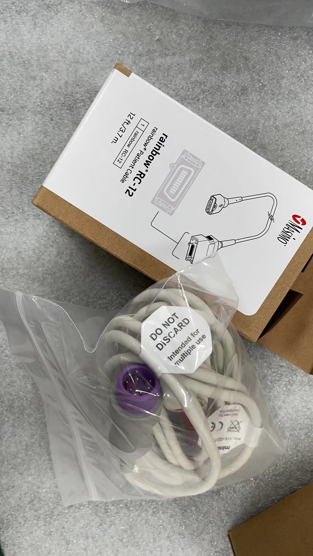 MINDRAY DATASCOPE DPM6 DPM7 SPO2 CABLE ADAPTADOR Masimo LNCS MASIMO SPO2 cable de 8 pines