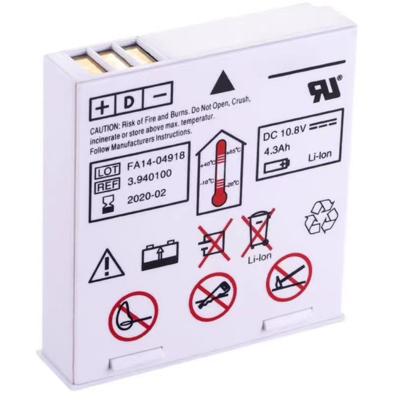 New Schiller Defigard 5000 defibrillator battery LOT FA14-04918 REF3.940100