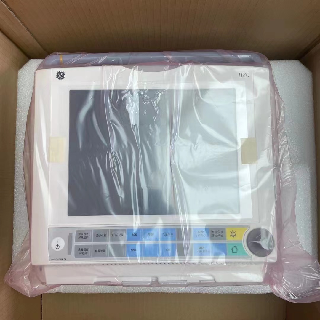 GE Healthcare B20 Patient Monitor with module and accessories