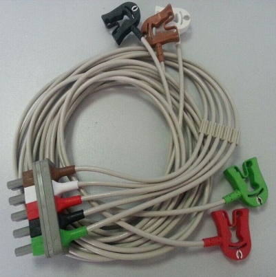 Philips mengimport jenis klip dewasa lima plumbum sub-baris standard Amerika (coklat, putih, merah, hitam, hijau) M1623A