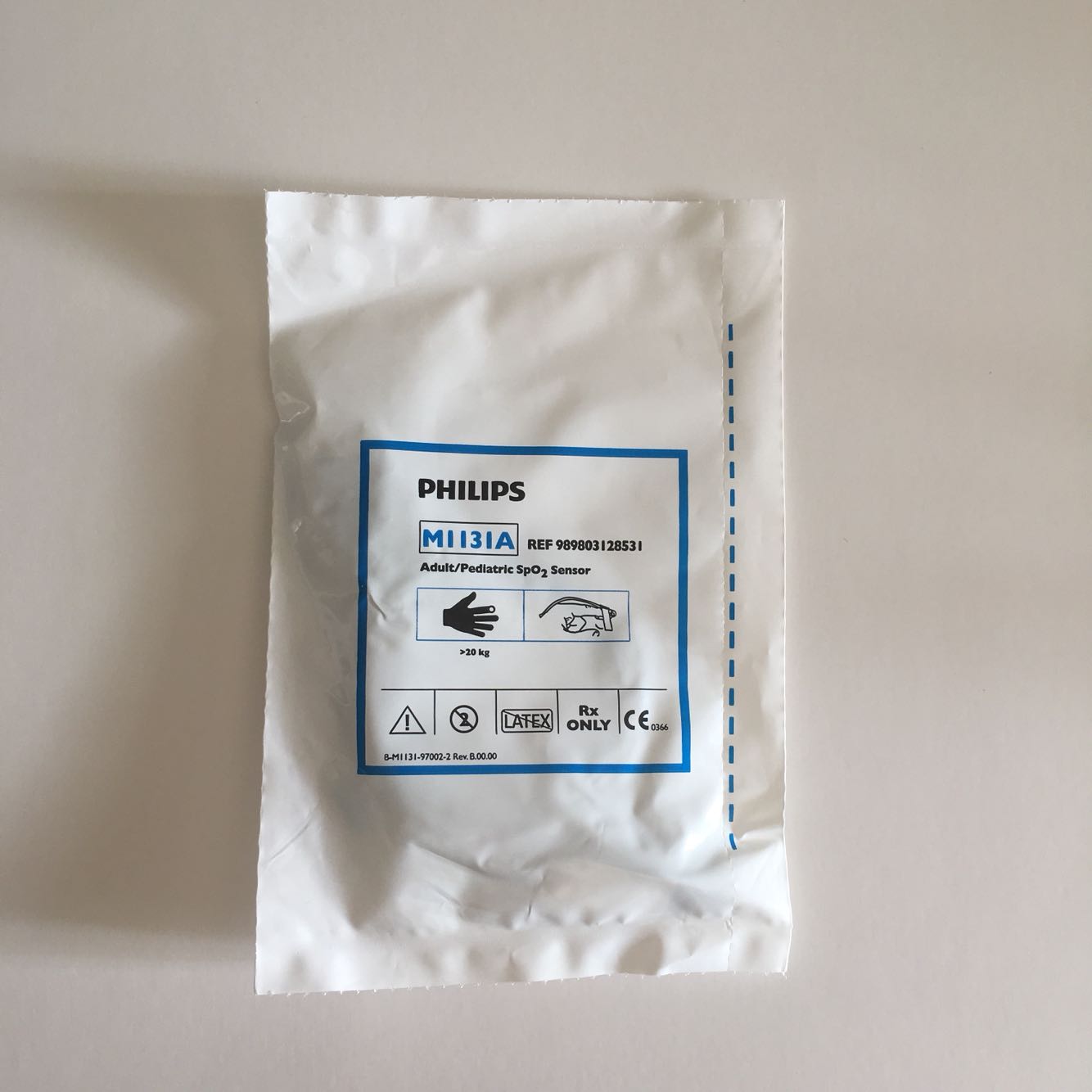 PHILIPS M1131A Penderia Spo2 Dewasa Pediatrik RUJ 989803128531