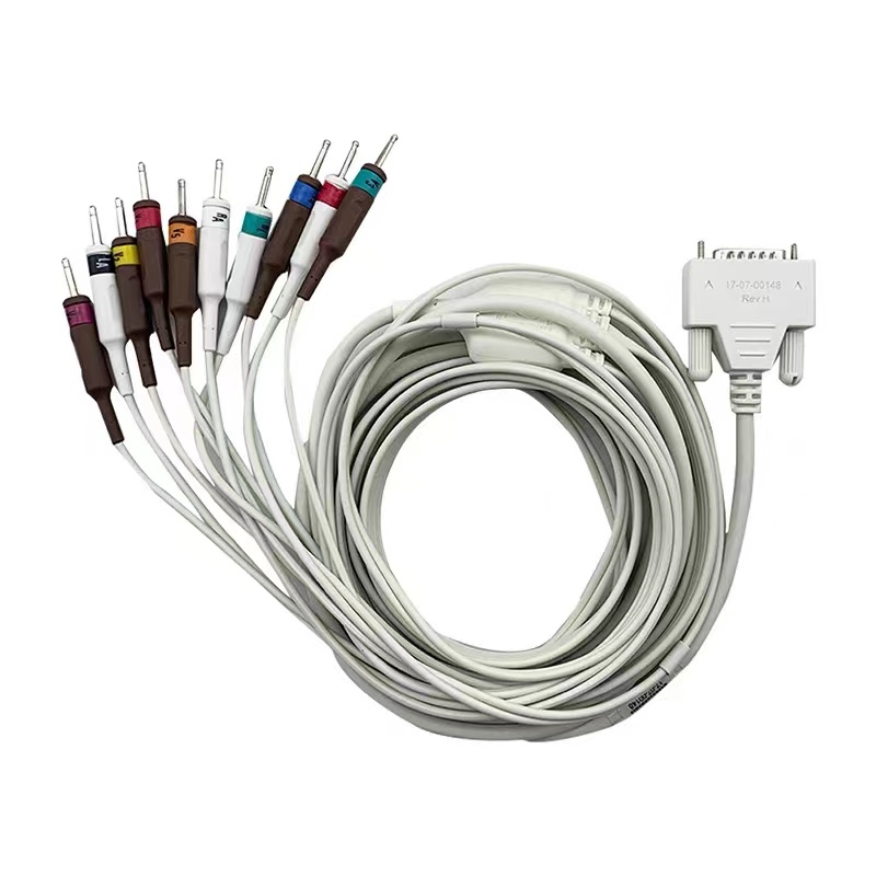 PHILIPS PageWriter TC10 ECG Panjang 10 lead Kabel Pesakit AHA REF 989803184951