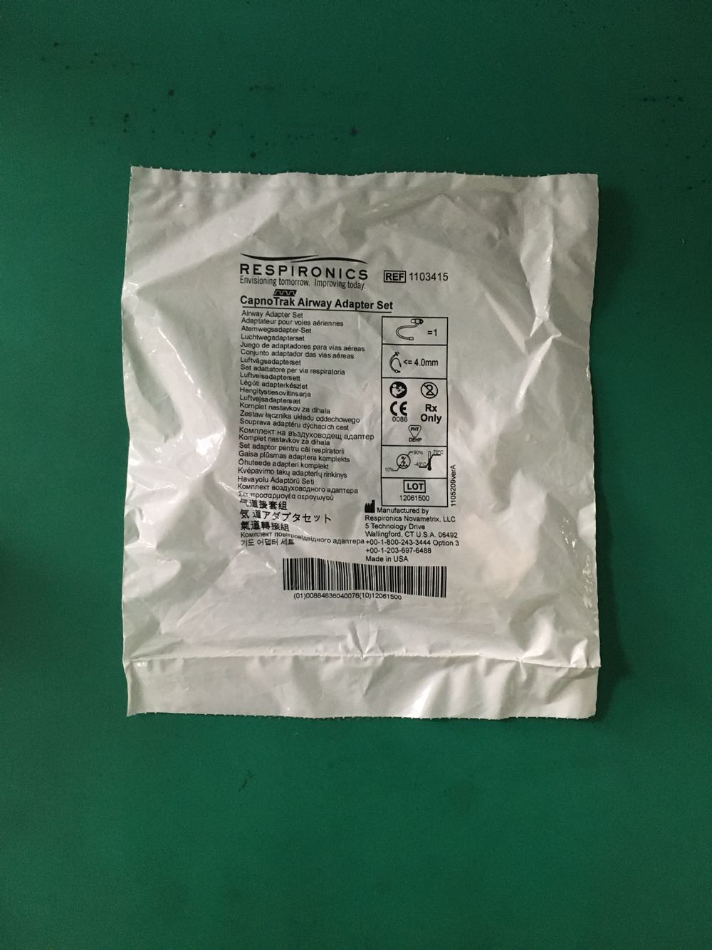PHILIPS CO2 Capno Trak Airway Adapter Set 1103415