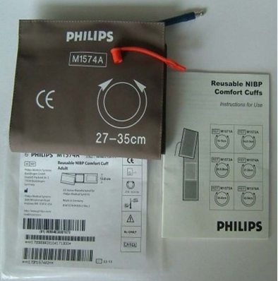 Philips original import dewasa comfort cuff 27-35CM guna semula M1574A