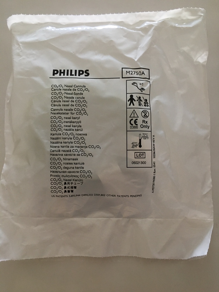 Tubo de muestreo de CO2 PHILIPS tubo M2750A