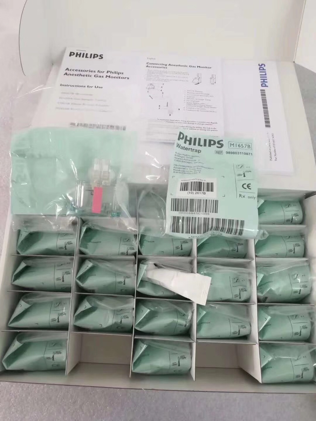 PHILIPS M1019A Pemantau Gas Anestetik M1657B cawan air