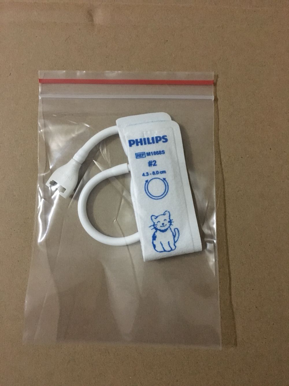 Philips Neonate cuff NIBP yang baru lahir M1868S