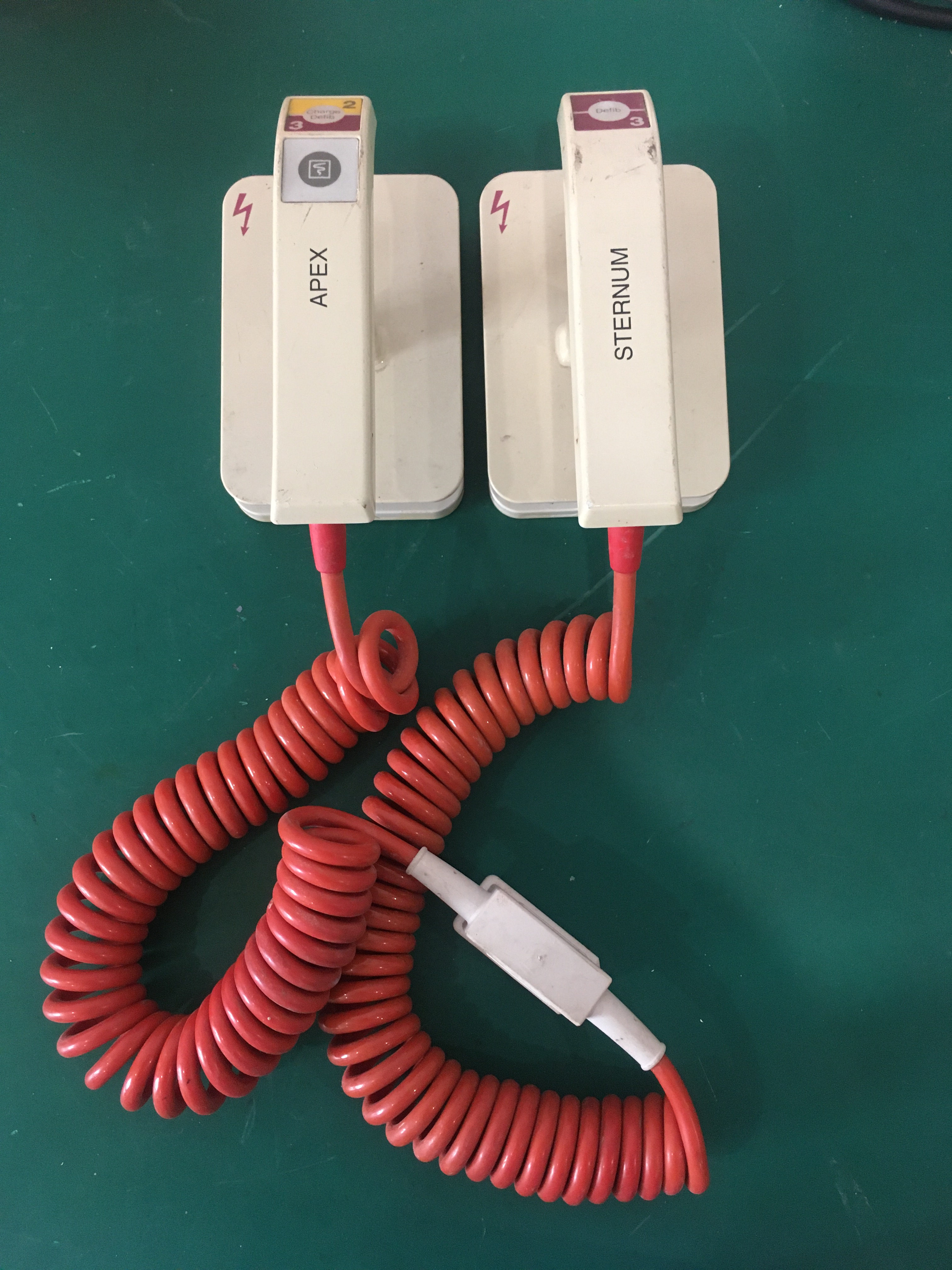 Paleta de desfibrilador GE Marquette Cardioserv